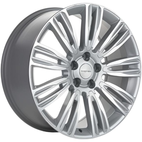 Фото колесного диска Khomen KHW 2004 8.5x20 5*120 ET45 DIA72.6 Brilliant Silver-FP Литой