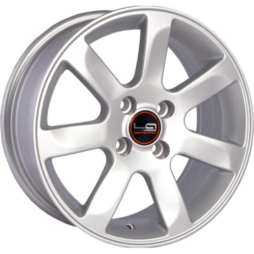 Replica LA GM55 6.5x15 4*100 ET40 DIA56.6 Silver Литой