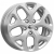Диск K&K КС869 6.5x16 4*100 ET50 DIA60.1 Сильвер Литой Фото колесного диска K&K КС869 6.5x16 4*100 ET50 DIA60.1 Сильвер Литой