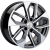 Khomen KHW 1703 7x17 5*114.3 ET39 DIA60.1 Black-FP Литой