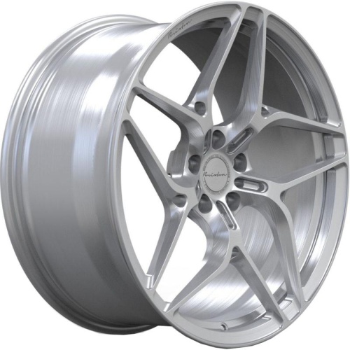 Фото колесного диска Brixton PF6 9.5x20 5*112 ET37 DIA66.6 Silver Brushed Кованый