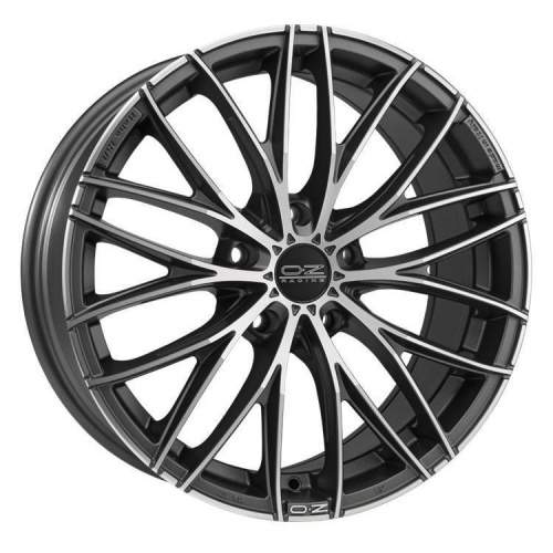 Фото колесного диска OZ Italia 150 8x17 5*112 ET35 DIA75.1 Matt Dark Graphite Diamond Cut Литой