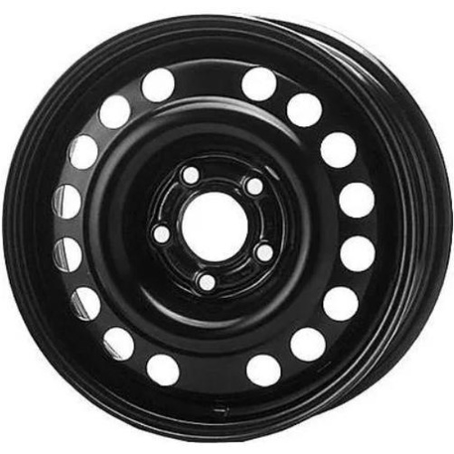 Фото колесного диска KFZ 8010 6x15 5*110 ET43 DIA65.1 Black Штампованный