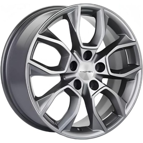 Khomen KHW 1713 7x17 5*112 ET45 DIA57.1 Gray Литой