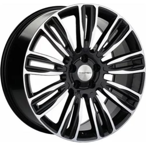 Khomen KHW 2004 8.5x20 5*120 ET45 DIA59.5 Black-FP Литой