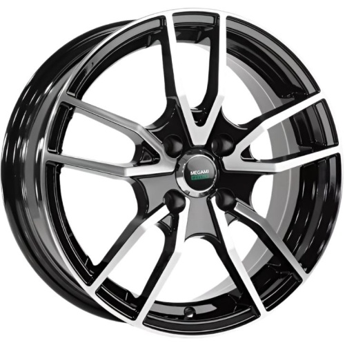 Megami MGM-20 5.5x14 4*98 ET35 DIA58.6 BKF Литой