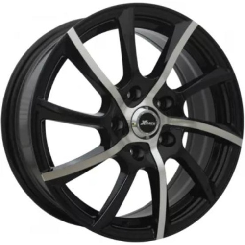 Фото колесного диска X-Race AF-14 6x15 5*100 ET40 DIA57.1 BKF Литой