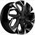 Фото колесного диска Khomen KHW 1508 6x15 4*100 ET39 DIA56.6 Black-FP Литой