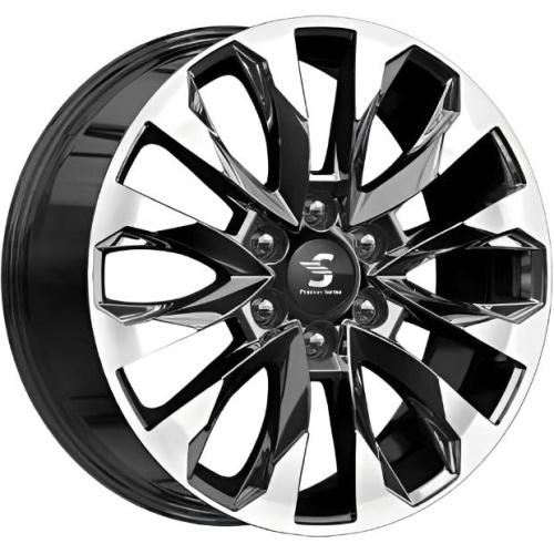 K&K KP007 8x20 6*139.7 ET60 DIA95.1 Алмаз черный Литой
