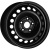 Magnetto 16012 6.5x16 5*114.3 ET45 DIA60.1 Black Штампованный