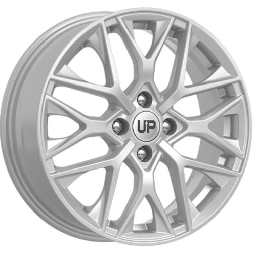 Фото колесного диска WUP UP101 6x16 4*100 ET37 DIA60.1 Silver Classic Литой