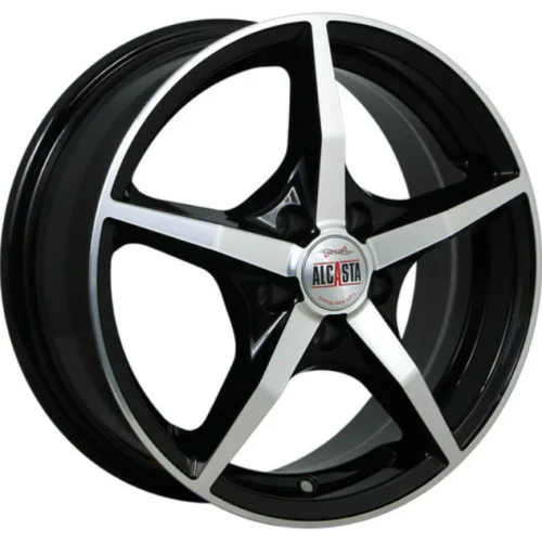 Фото колесного диска Alcasta M56 6x15 4*100 ET40 DIA60.1 BKF Литой