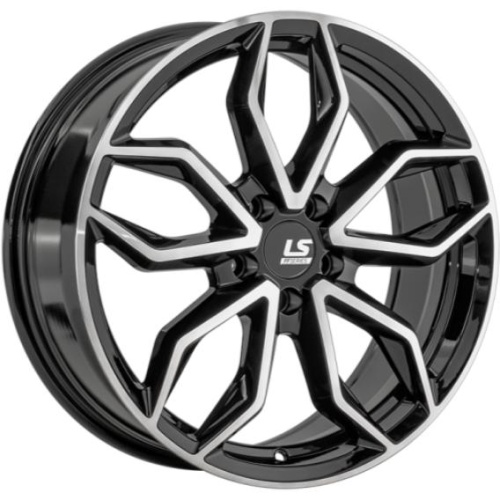 Фото колесного диска LS RC104 7.5x18 5*112 ET40 DIA66.6 BKF Литой