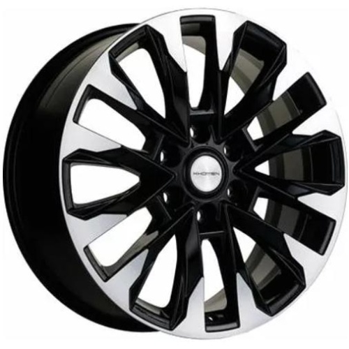Khomen KHW 2010 8x20 6*139.7 ET35 DIA78.1 Black-FP Литой