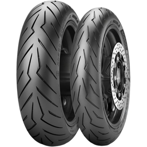 Фото мотошины Pirelli Diablo Rosso Scooter 120/70 R15 56H Передняя Скутер