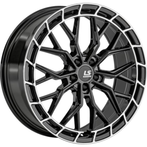 Фото колесного диска LS RC97 8.5x20 5*108 ET30 DIA65.1 BKL Литой