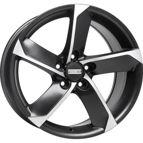 Фото колесного диска Fondmetal 7900 7.5x17 5*112 ET48 DIA57.1 Matt Black Polished Литой