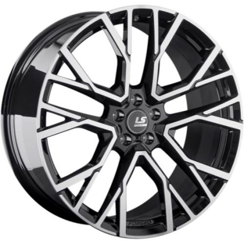 LS FG07 10x21 5*112 ET52 DIA66.6 BKF Литой