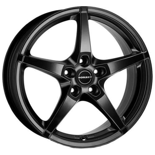 Фото колесного диска Borbet FS 8x17 5*112 ET45 DIA72.6 Black matt Литой