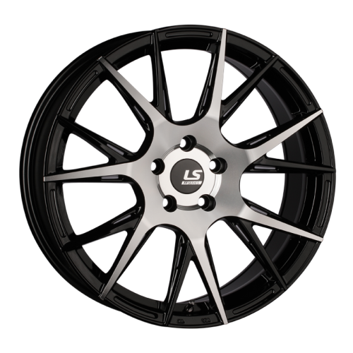 LS RC14 8.5x19 5*114.3 ET45 DIA67.1 BKF Литой