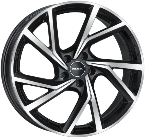 MAK Kassel 8x20 5*114.3 ET35 DIA76.1 Gloss Black Литой