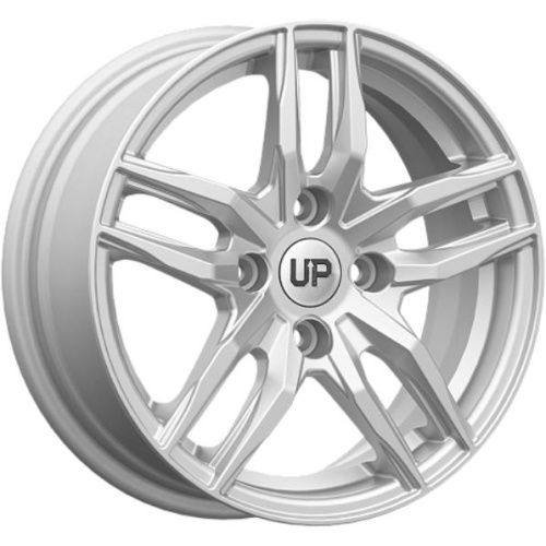 Фото колесного диска WUP UP125 6x15 4*98 ET33 DIA58.6 Silver Classic Литой