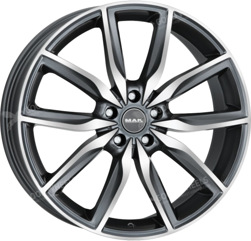 MAK Allianz 9.5x19 5*112 ET39 DIA66.6 Silver Литой