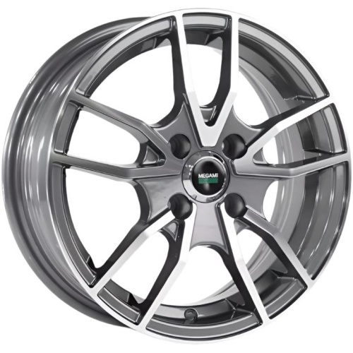 Megami MGM-20 6x15 4*100 ET46 DIA54.1 GMF Литой