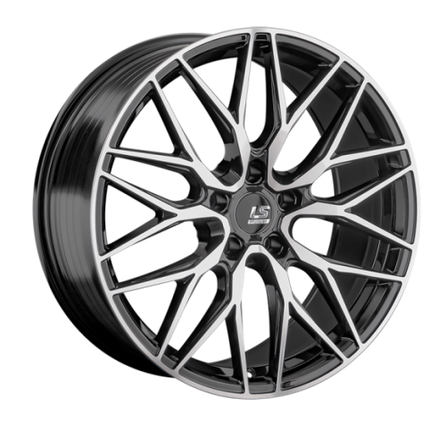 LS RC70 8.5x18 5*120 ET30 DIA72.6 BKF Литой