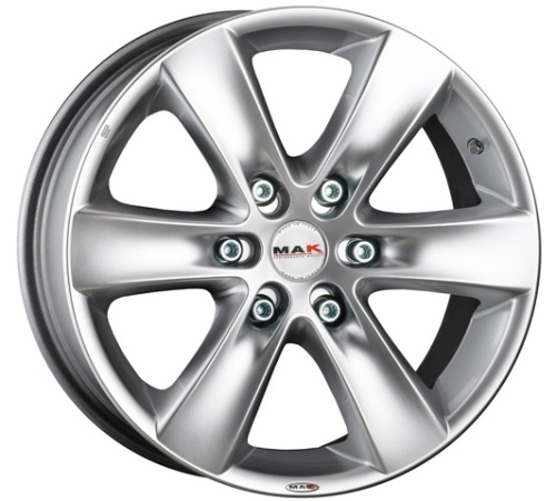 MAK Sierra 7x16 6*114.3 ET30 DIA66.1 Hyper Silver Литой