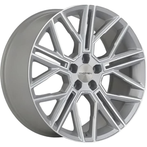 Khomen KHW 2101 9.5x21 5*120 ET45.5 DIA62.5 F-Silver-FP Литой