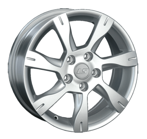 LS 1061 6.5x15 5*114.3 ET40 DIA73.1 Silver Литой