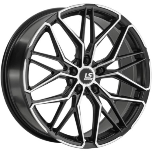 LS FlowForming RC101 9x19 5*112 ET38 DIA66.6 BKSF Литой