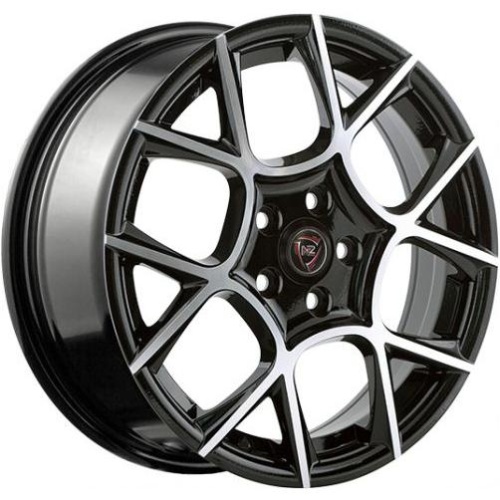 Фото колесного диска NZ F-26 6x14 4*100 ET43 DIA60.1 BKF Литой