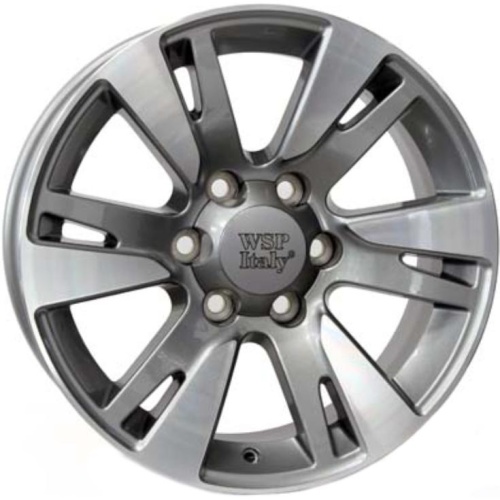 Фото колесного диска WSP Italy Venere W1765 10x22 6*139.7 ET20 DIA106.1 Antracite polished Литой