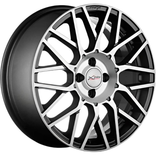 Фото колесного диска X'trike X-131 7x17 4*100 ET37 DIA60.1 BKM/FP Литой