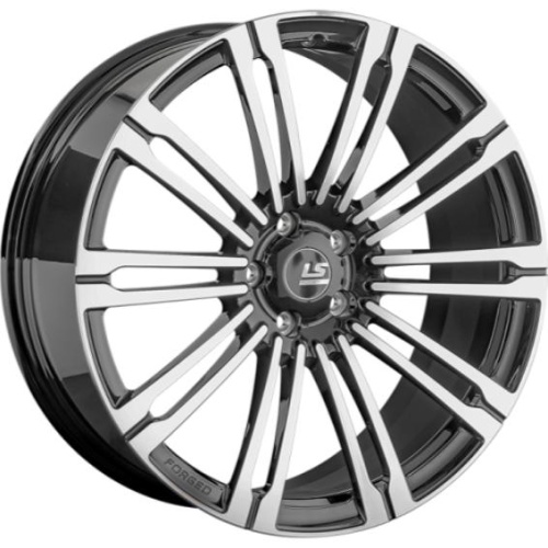 LS FG16 9.5x22 5*120 ET49 DIA72.6 BKF Литой