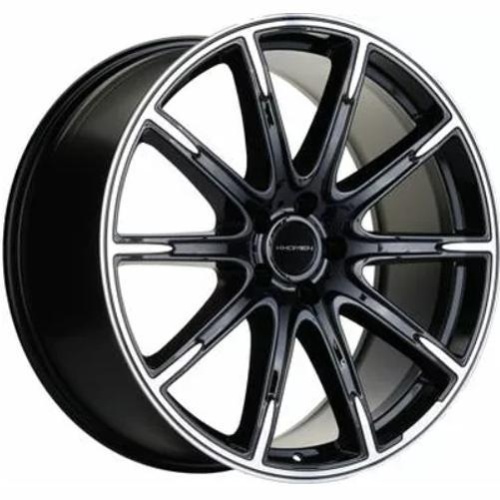 Khomen KHW 2102 10.5x21 5*120 ET45 DIA66.6 Black-FP Matt Литой