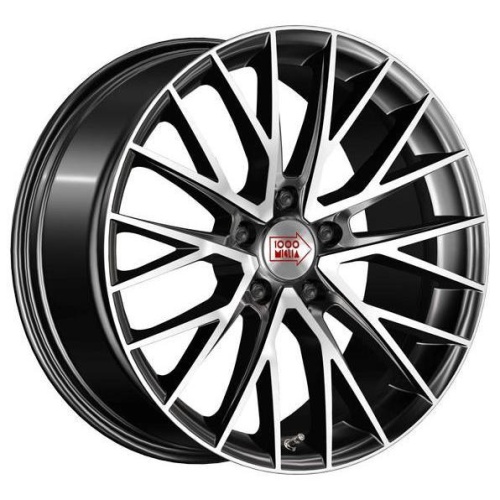 1000 Miglia MM1009 8x17 5*112 ET35 DIA66.6 Dark Anthracite Polished Литой