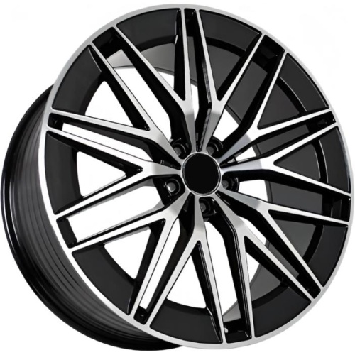 Фото колесного диска FF FBX387 10x22 5*112 ET56 DIA66.6 Black Machined Face Литой