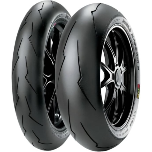 Фото мотошины Pirelli Diablo Supercorsa V4 SP 180/60 R17 75W Задняя Трек