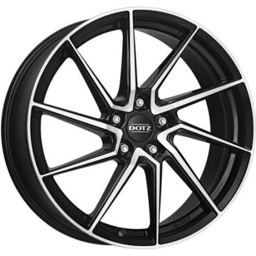 Фото колесного диска Dotz Spa 7.5x17 5*108 ET40 DIA70.1 BKF Литой