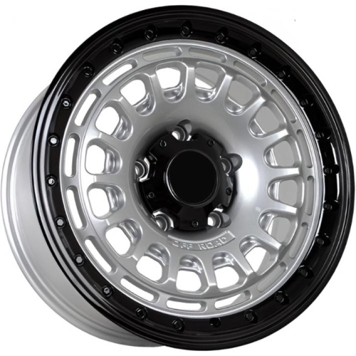 Фото колесного диска FF KF60 8.5x18 5*150 ET10 DIA110.5 Silver With Black Lip Литой