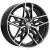 Диск K&K КС894 7.5x17 5*114.3 ET46 DIA67.1 Алмаз черный Литой Фото колесного диска K&K КС894 7.5x17 5*114.3 ET46 DIA67.1 Алмаз черный Литой