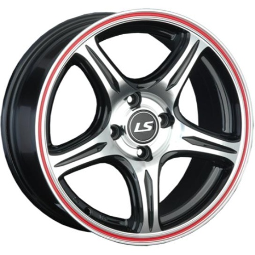 Фото колесного диска LS 319 6.5x15 5*105 ET39 DIA56.6 BKFRL Литой