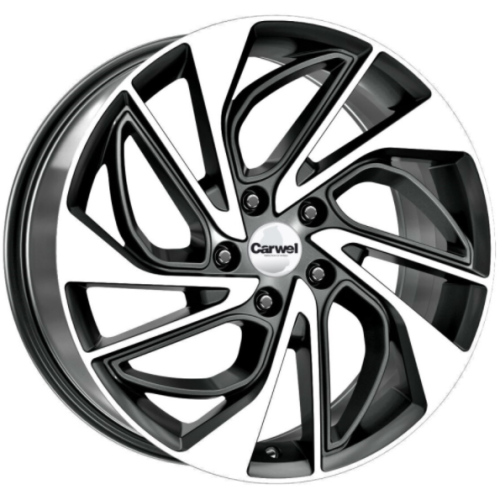 Carwel Калкан 7x17 5*114.3 ET45 DIA67.1 BL Литой