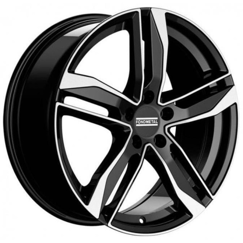Fondmetal Hexis 8x18 5*112 ET40 DIA57.1 Titan Glossy Machined Литой