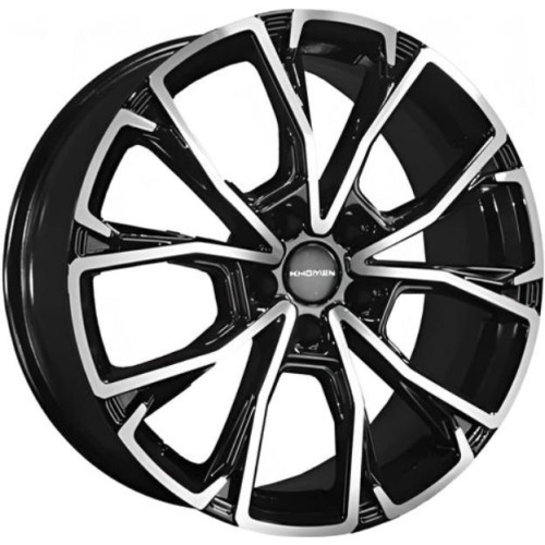 Khomen KHW 1907 7.5x19 5*114.3 ET40 DIA67.1 Black-FP Литой
