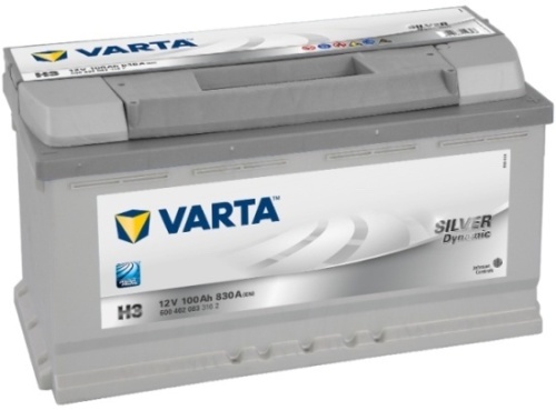 Фото аккумулятора АКБ VARTA Silver Dynamic 6СТ-100 Н3