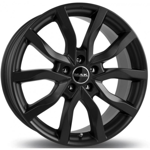 MAK Highlands 9x18 5*120 ET48 DIA72.6 Matt Black Литой